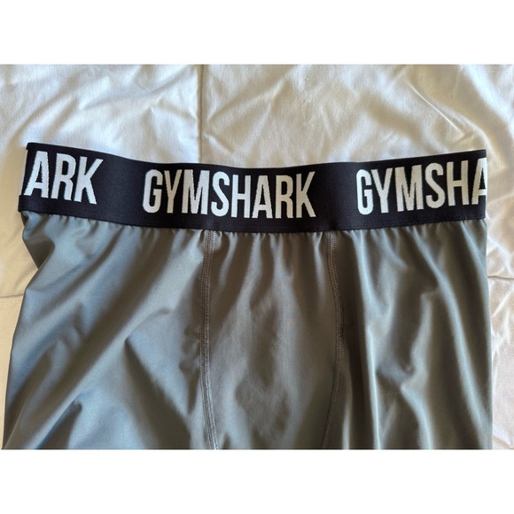 Gymshark Men's Compression Fit Element Baselayer Leggings Gray Small EUC - Picture 7 of 8